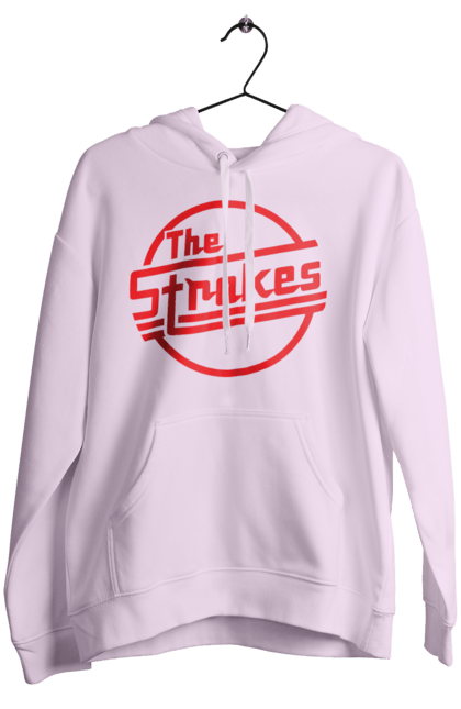 Women's hoodie with prints The Strokes. Alternative rock, garage rock, group, indie, indie rock, music, post-punk revival, rock, strokes. 2070702