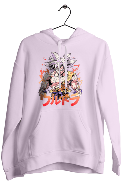 Women's hoodie with prints Dragon Ball Son Goku. Anime, dragon ball, goku, manga, son goku, tv series. 2070702