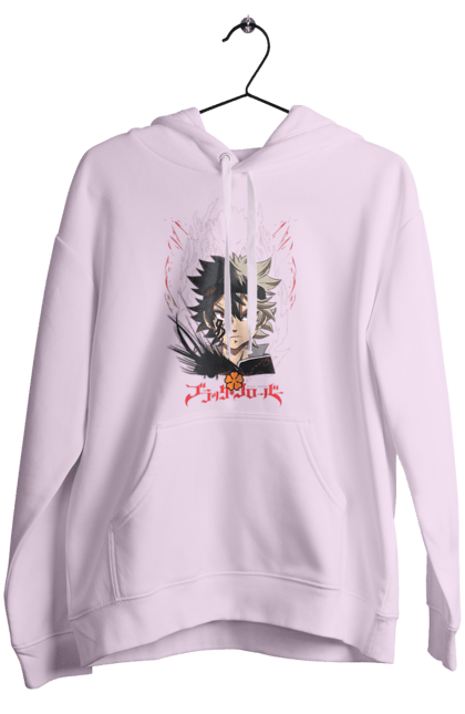 Women's hoodie with prints Black Clover Asta. Anime, asta, black clover, manga, wizard king. 2070702