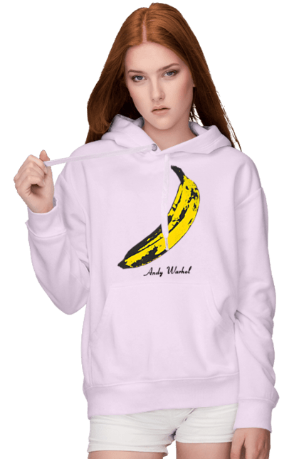 Women's hoodie with prints The Velvet Underground. Art pop, art rock, avant-garde, experimental rock, folk rock, group, music, rock, velvet underground. 2070702