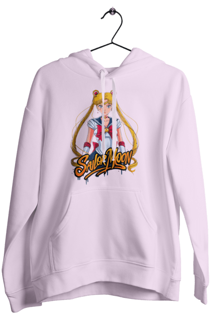 Women's hoodie with prints Sailor Moon. Anime, drama, magical girl, sailor moon, tv series, usagi tsukino. 2070702