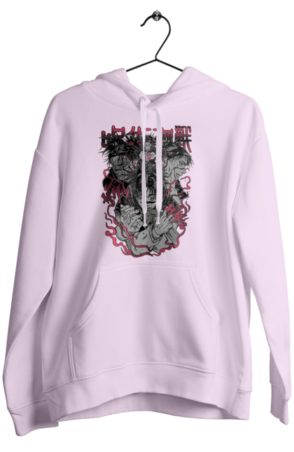 Women's hoodie with prints Jujutsu Kaisen Choso. Anime, choso, dark fantasy, manga, mystic. 2070702