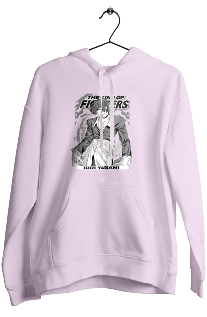 Women's hoodie with prints The King of Fighters Iori Yagami. Game, iori yagami, king of fighters, rivals, video game. 2070702