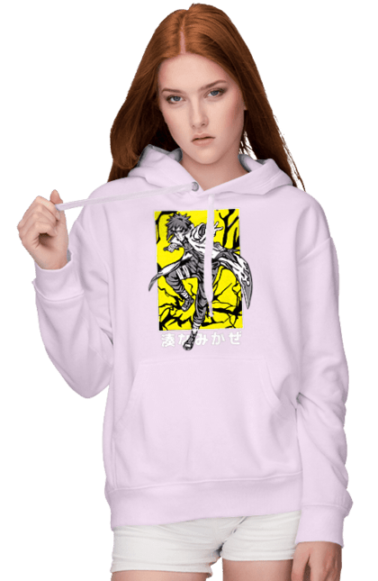 Women's hoodie with prints Anime 40. Anime, character, manga, minato namikaze, naruto, ninja, tv series. 2070702