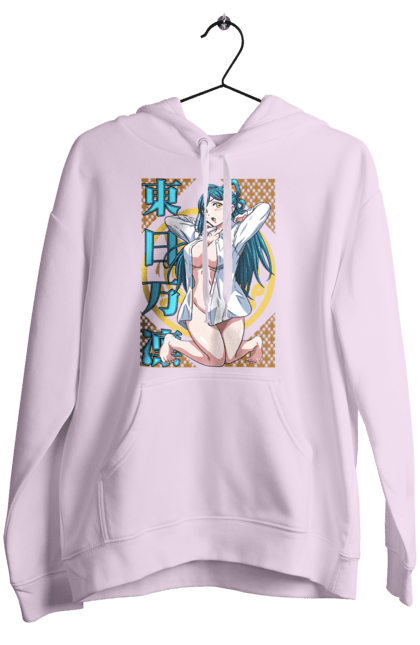 Women's hoodie with prints Chained Soldier Himari Azuma. Anime, chained soldier, himari, himari azuma, manga. 2070702