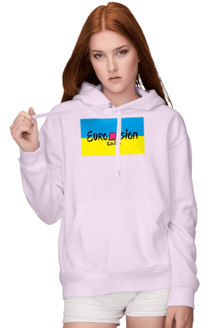 Жіноче худі з принтом "Євробачення за KALUSH Orchestra". Kalush orchestra, stefania, азов, врятувати азовсталь, врятувати захисників азовсталі, євробачення, звільнити, маріуполь, наші захисники, перемога, свобода. 2070702