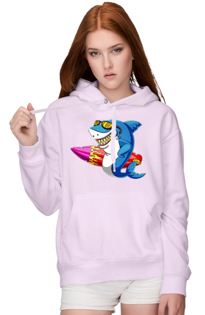 Акула В Очках С Серфингом