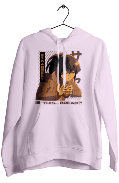 Women's hoodie with prints Attack on Titan Sasha. Anime, attack on titan, manga, sasha, sasha blouse, shingeki no kyojin, survey corps. 2070702