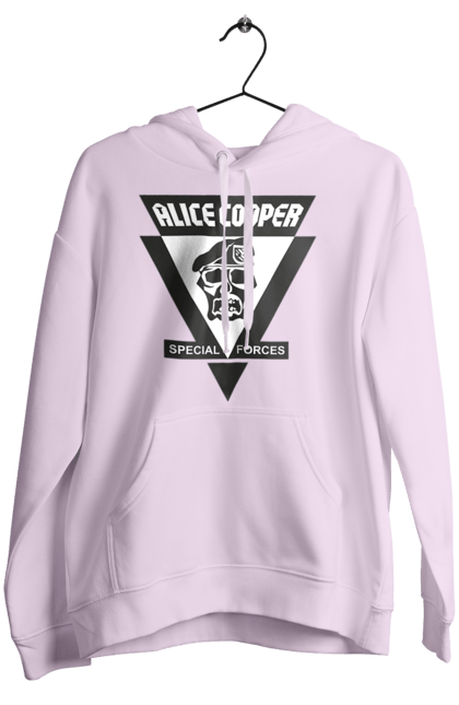 Women's hoodie with prints Alice Cooper. Actor, alice cooper, hard rock, heavy metal, musician, rock, rock musician. 2070702