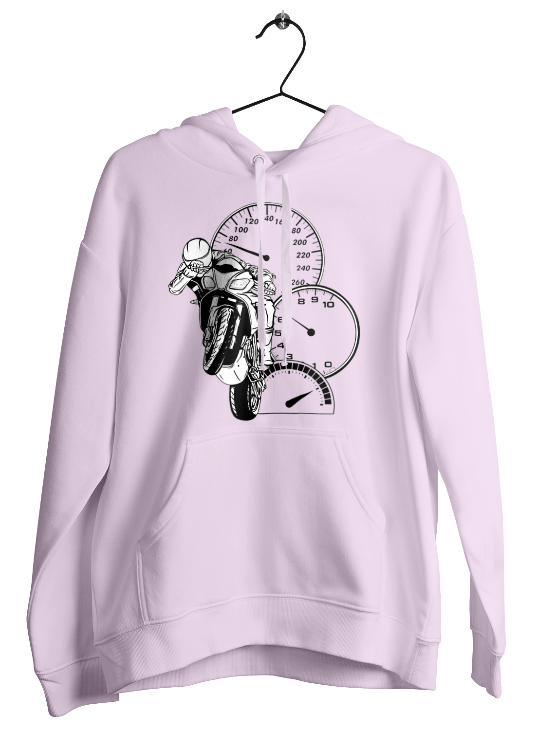 Мотоцикл Швидкість Чорний