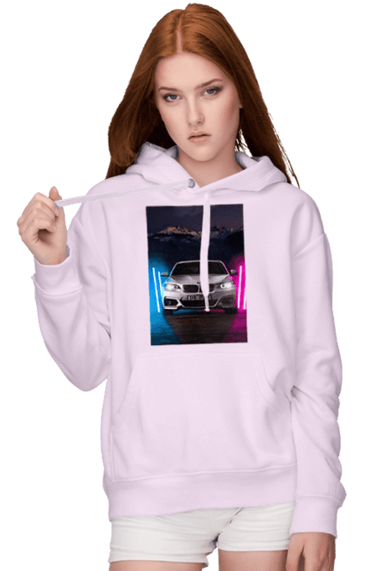 Жіноче худі з принтом "БЕХА". Беха, в машину, красота, птн пнх, фонарі. 2070702