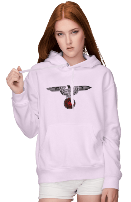 Жіноче худі з принтом "Орел і Український Герб". Герб, герб україни, орел, патріотичне, україна, українська символіка, українське. 2070702