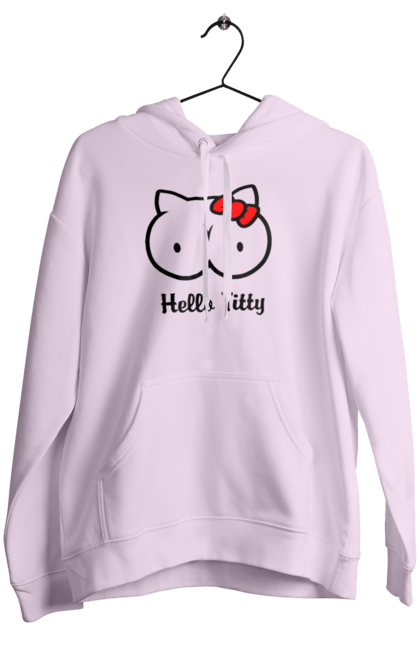 Жіноче худі з принтом "Hello Kitty". Hello, hello kitty, kitty, дорослі, краса. 2070702