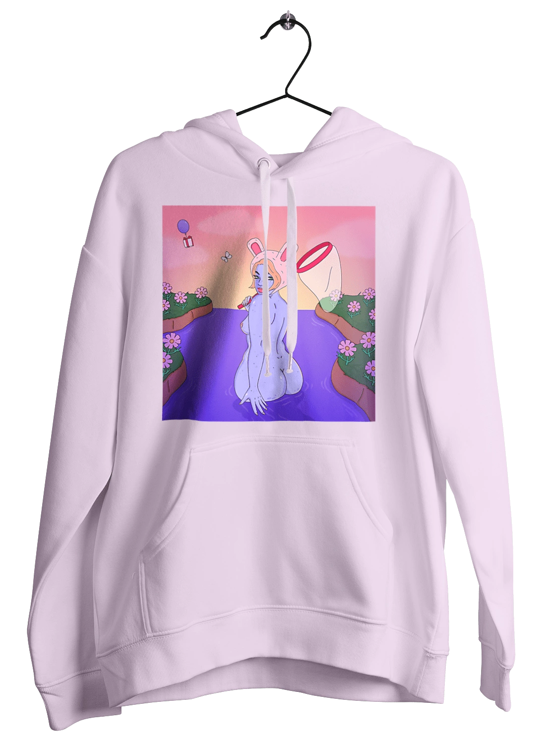 Purple Girl On The Hunt