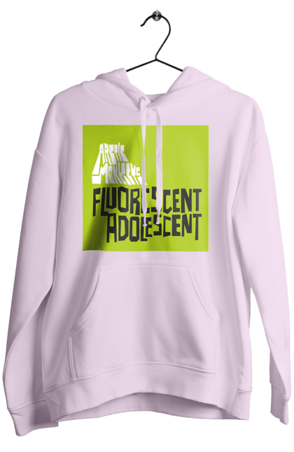 Women's hoodie with prints Arctic Monkeys. Arctic monkeys, garage rock, group, indie rock, music, post-punk revival, psychedelic rock, rock. 2070702