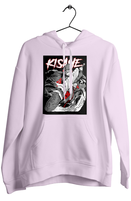 Women's hoodie with prints Naruto. Anime, character, kisame hoshigaki, manga, naruto, ninja, tv series. 2070702