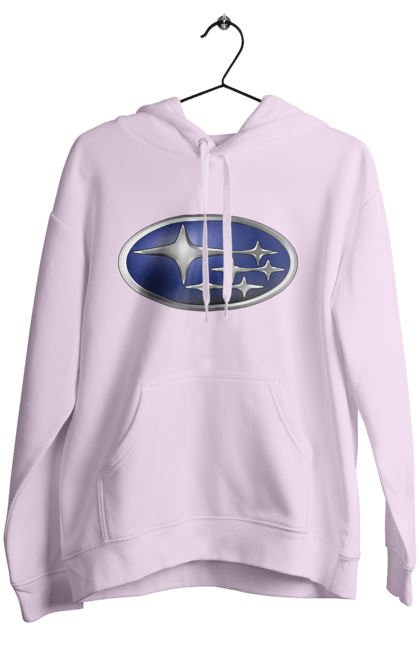 Жіноче худі з принтом "Subaru". Авто, логотип, субару. 2070702