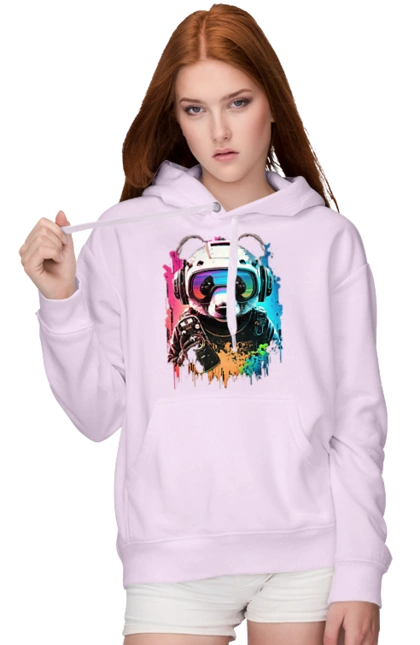 Панда в VR шолом