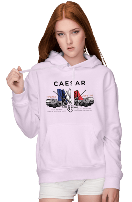 Жіноче худі з принтом "Caesar (France)". Caesar, залужний, зброя. 2070702
