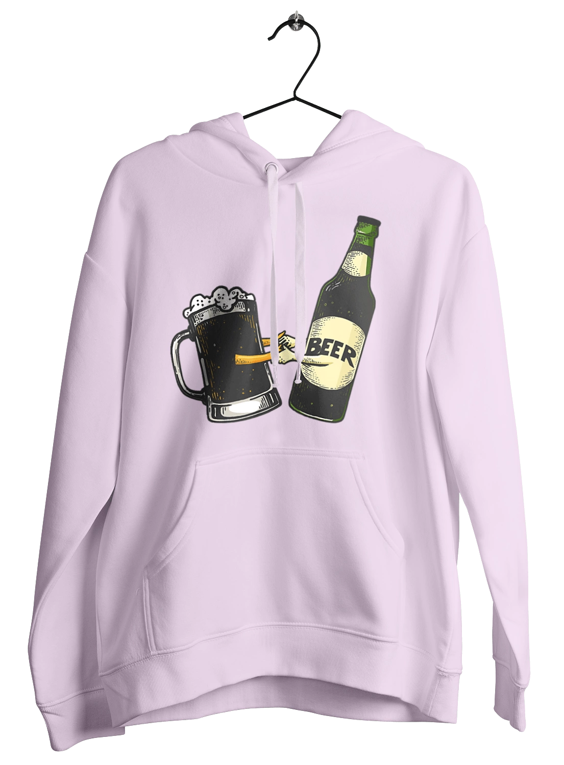 Bottle Of Beer With A Glass Of Beer