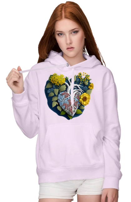 Сердце цветы