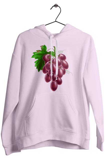 Women`s hoodie with prints Grapes. Grapes. 2070702