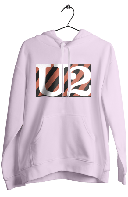 Women's hoodie with prints Group U2. Alternative rock, dance rock, group, music, post-punk, rock, soft rock, tour. 2070702