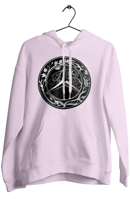 Women`s hoodie with prints Mercedes Benz Logo Art. Avto, cars, mercedes, mercedes-benz, mercedes-benz logo. 2070702