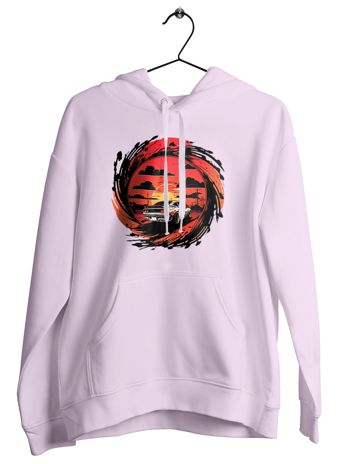 Феррари на закате