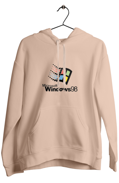 Чоловіче худі з принтом "Windows98". Angular, c, css, html, it, javascript, jquery, php, python, react, svelt, vue, айтишник, айті, гумор, код, кодувати, прогер, програміст, програмісти, ти ж, ти ж програміст, тиж програміст. 2070702