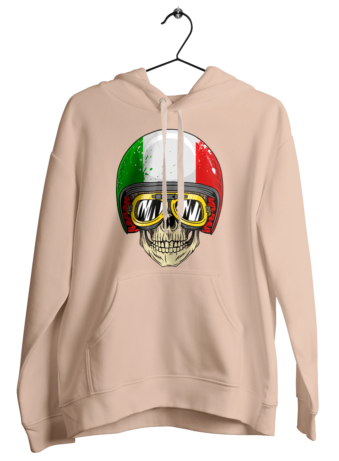 Череп в мотошоломі