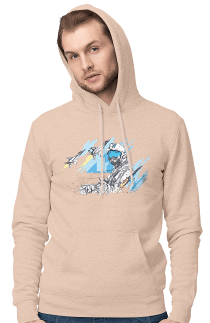 Men`s hoodie with prints Glory to the armed forces of Ukraine. Brand, defender`s day, glory ssu, gratitude, ukrposhta. 2070702
