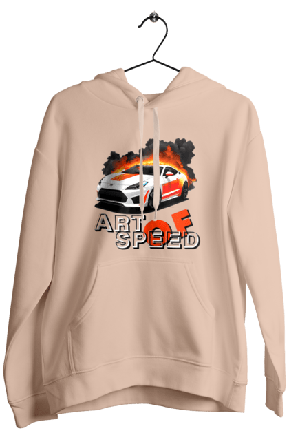 Men`s hoodie with prints Speed. Auto, automobile, car, race, speed. 2070702