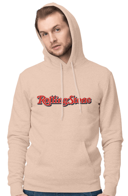 Men's hoodie with prints Rolling Stones. Blues rock, group, music, rhythm n blues, rock`n`roll, rolling stones. 2070702