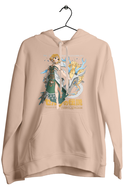 Men's hoodie with prints The Legend of Zelda Princess Zelda. Legend of zelda, nintendo, princess, princess zelda, zelda. 2070702