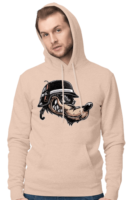 Чоловіче худі з принтом "Вовк Байкер". Байк, байкер, вовк, волчара, захоплення, змагання, зуби, каска, мото, мотор, мотоцикл, мотоцикліст, мульт, мультик, мультфільм, мультяшний, ну почекай, посмішка, спорт, стиль, стильний, усмішка, хобі, шолом. 2070702