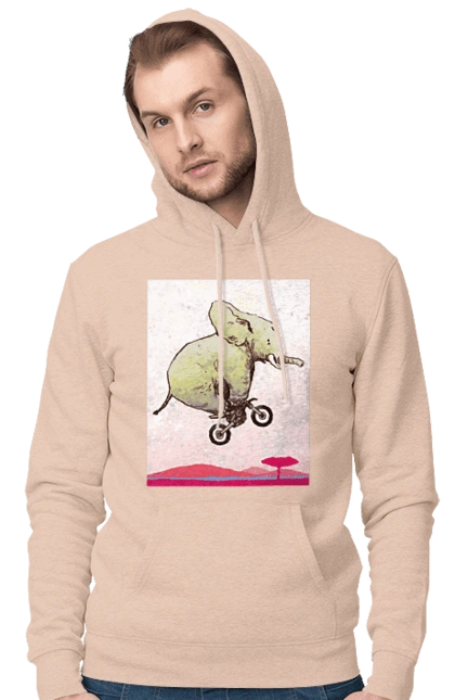 Elephant On A Motorcycle