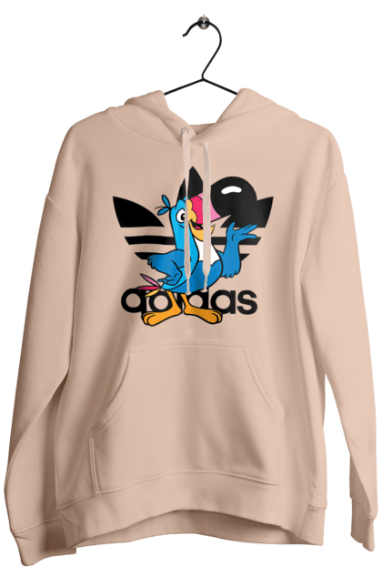 Чоловіче худі з принтом "Adidas Тукан Сем". Adidas, froot loops, toucan sam, адідас, маскот, тукан сем. 2070702