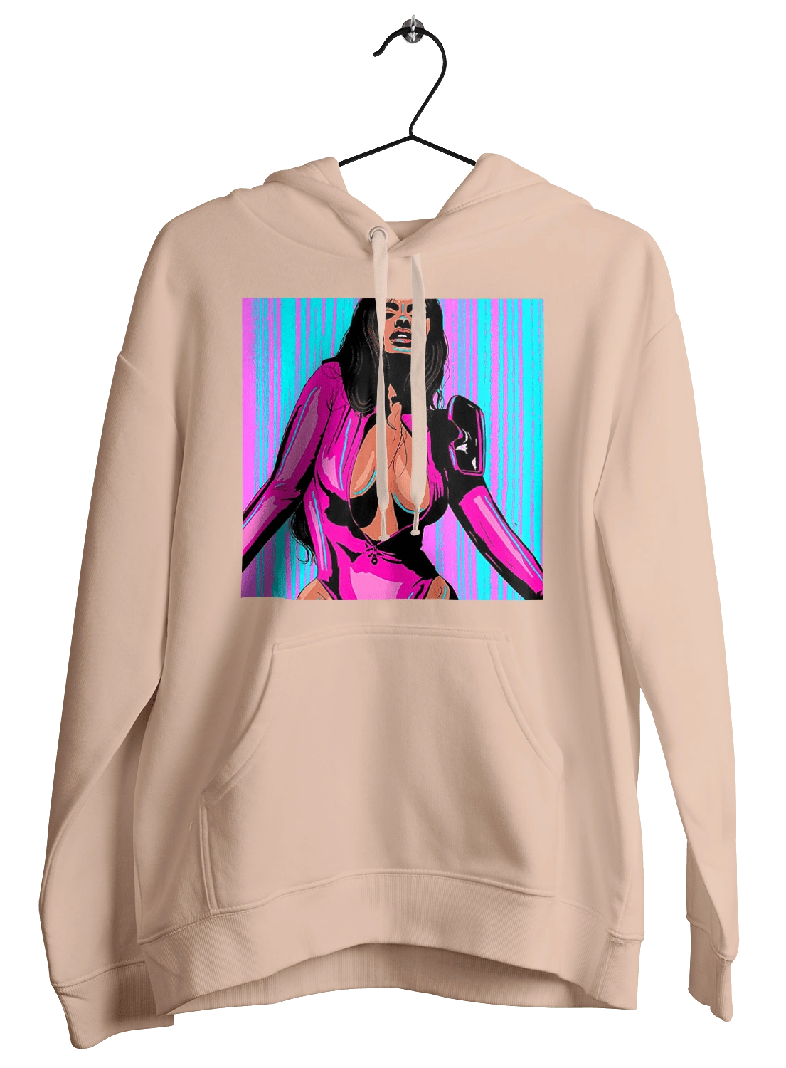 Girl With Deep Neckline