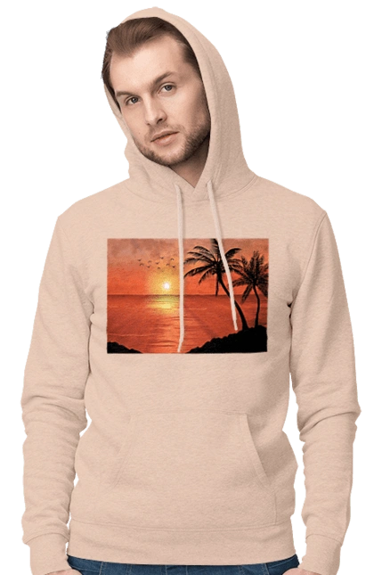 Захід Пальми Море