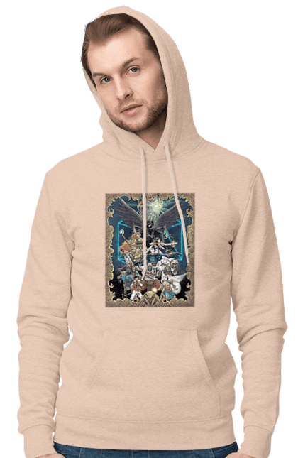 Men`s hoodie with prints Legend vox machina. Adventures, cartoon series, fantasy, series, vox, vox machina. 2070702