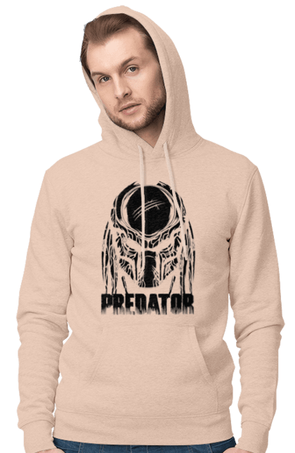 Men's hoodie with prints The Predator. Alien, cinema, film, predator, thriller. 2070702