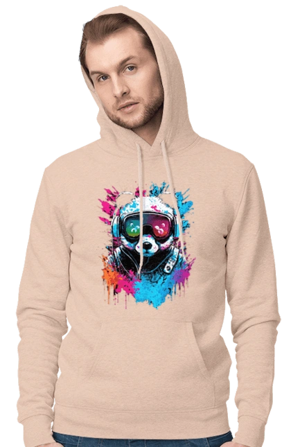 Панда в VR шлеме