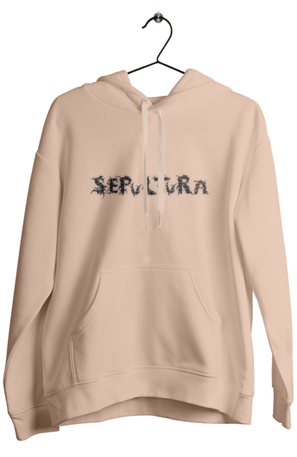 Men's hoodie with prints Sepultura. Death metal, det metal, groove metal, group, metal, music, rock, sepulture, thrash metal, trash metal. 2070702