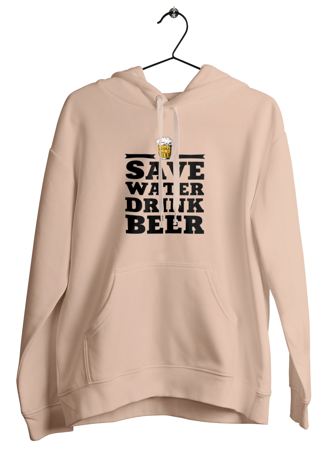 Save water, drink beer (black)
