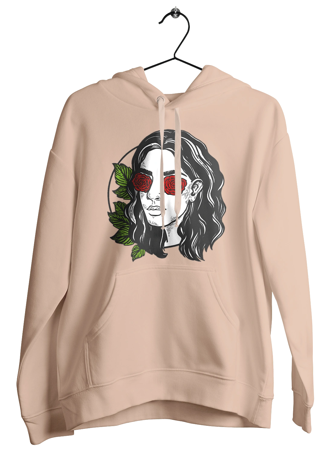 Girl With Roses In The Eyes