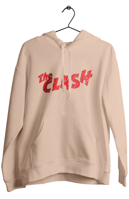 Men's hoodie with prints The Clash. Clash, dub, group, music, punk, punk rock, reggae, rock, rock`n`roll. 2070702