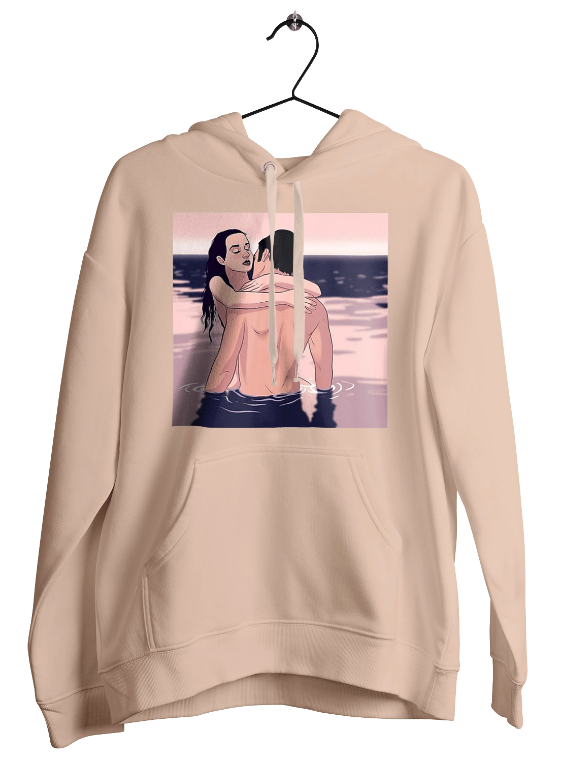 Парочка Обнімається В Річці