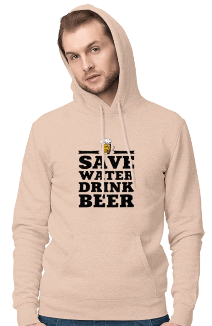 Save water, drink beer (black)
