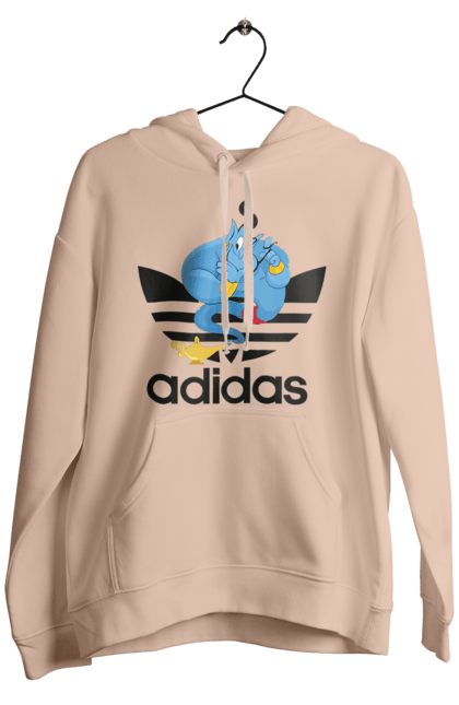 Men's hoodie with prints Adidas Genie. Adidas, adidas, aladdin, cartoon, character, genie, ginny. 2070702